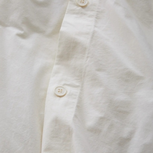 Queen Quince 100% Organic Cotton Ivory Duvet Cover W/ 2 Standard Shams Shams - Picture 5 of 8